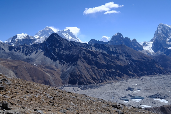 Gokyo Everest, Makalu view blog size